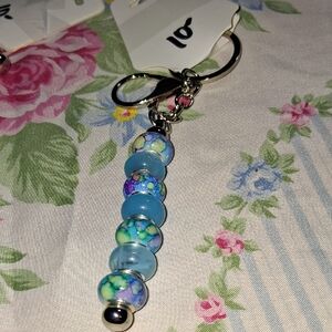 Colorful Beaded Keychain